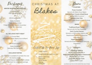 Christmas party nights in Essex